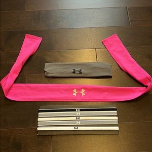 Under Armour Bundle of women’s sport headbands-7 total